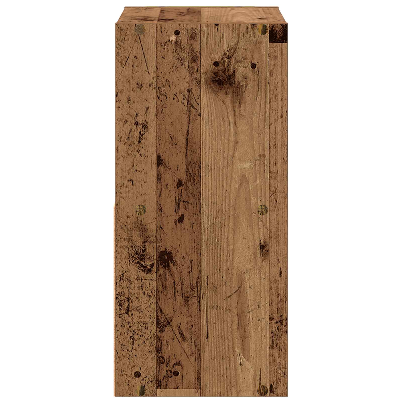 Nachtkastje met lade Oudhout 35 x 32 x 68,5 cm Bewerkt hout is nu te koop bij PeponiXL, paradijselijk wonen!