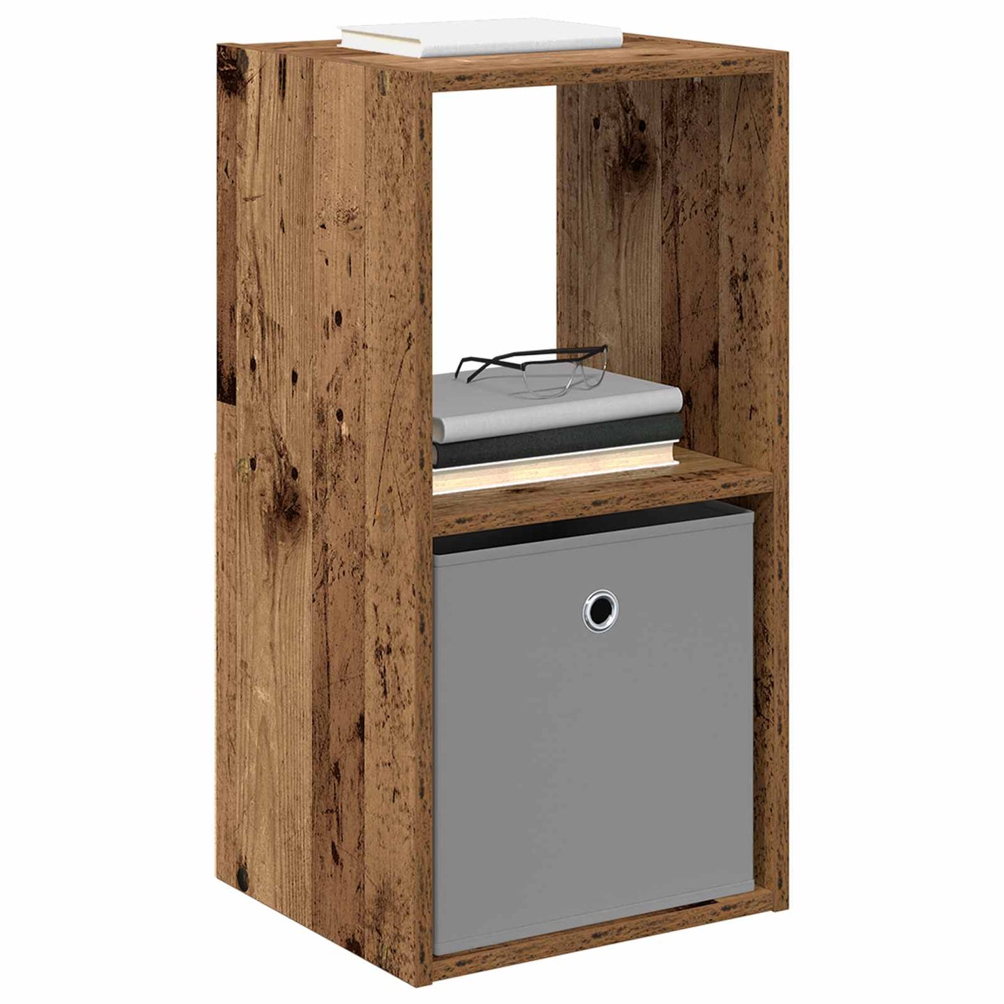 Nachtkastje 2 pcs Oudhout 35 x 32 x 68,5 cm Bewerkt hout is nu te koop bij PeponiXL, paradijselijk wonen!