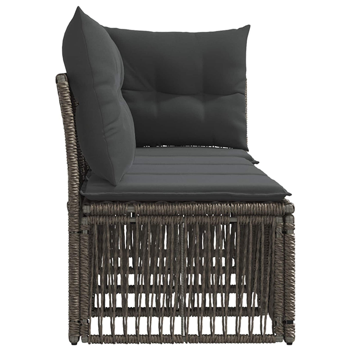 4-Zits Sofa met Linkerarm 4 pcs 4-Aantal zitplaatsen Grijs is nu te koop bij PeponiXL, paradijselijk wonen!