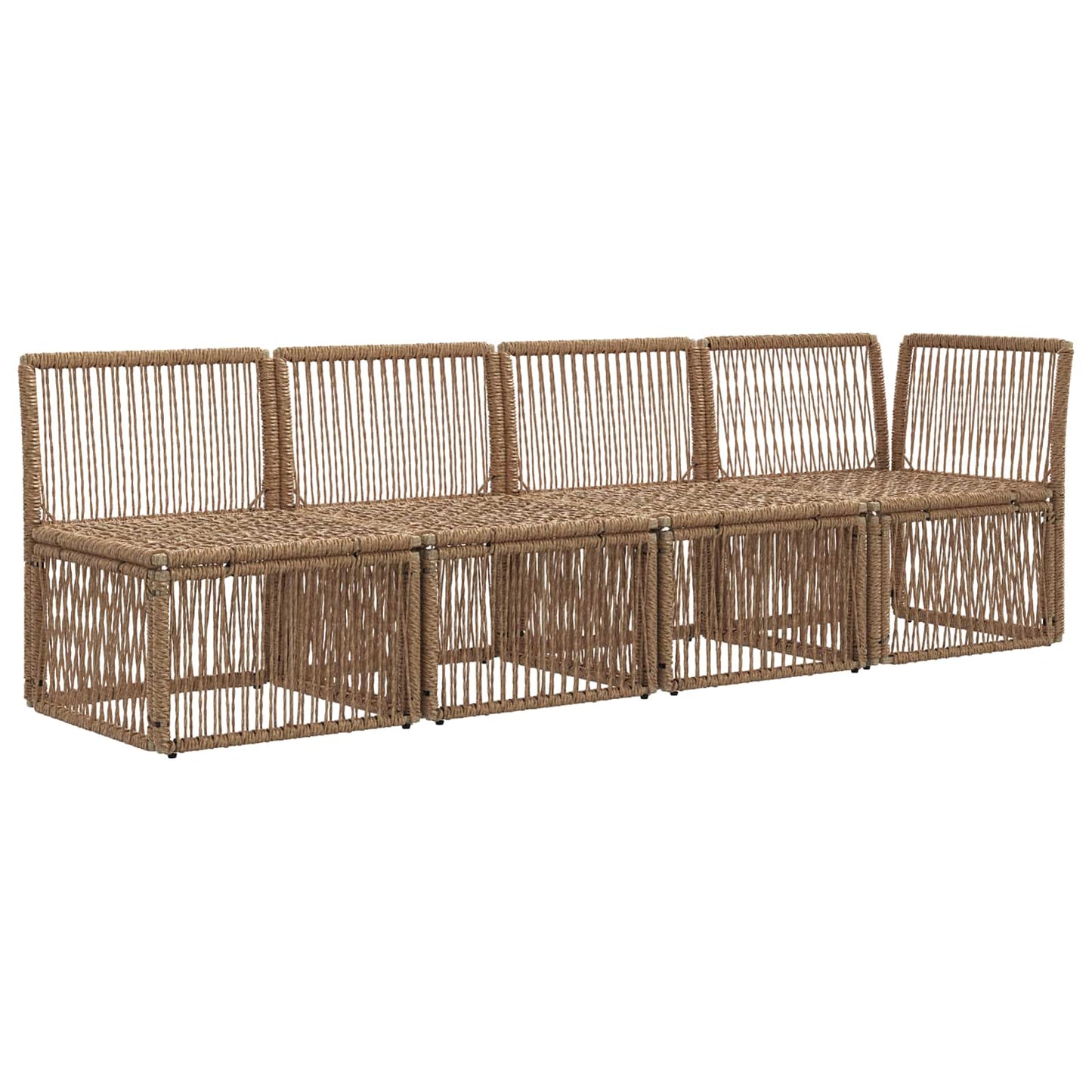 4-Zits Sofa met Linkerarm 4 pcs 4-Aantal zitplaatsen Beige is nu te koop bij PeponiXL, paradijselijk wonen!