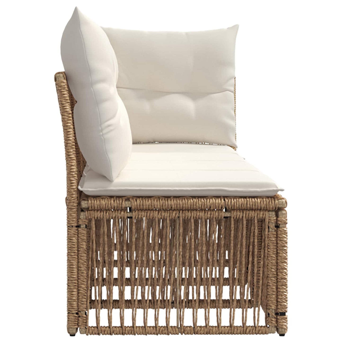 4-Zits Sofa met Linkerarm 4 pcs 4-Aantal zitplaatsen Beige is nu te koop bij PeponiXL, paradijselijk wonen!
