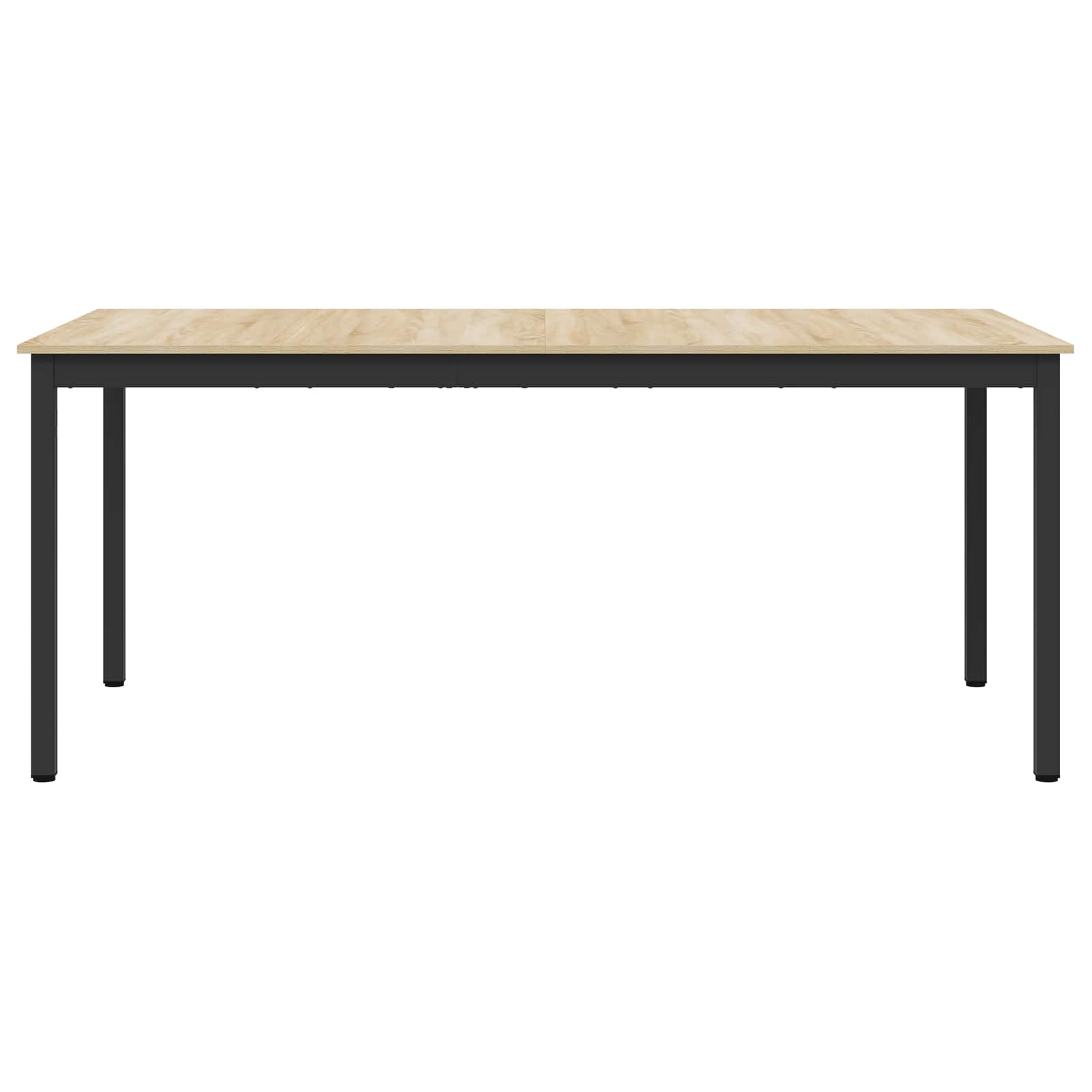 Eettafels 2 pcs 180 x 90 x 75 cm Bewerkt hout is nu te koop bij PeponiXL, paradijselijk wonen!