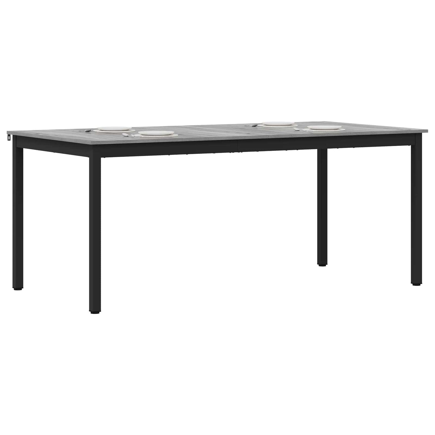 Eettafels 2 pcs 180 x 90 x 75 cm Bewerkt hout is nu te koop bij PeponiXL, paradijselijk wonen!
