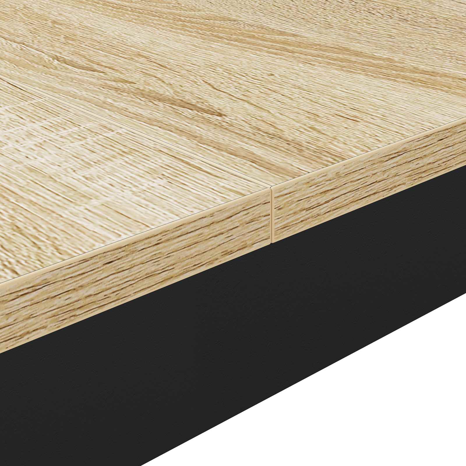 Eettafels 2 pcs 200 x 100 x 75 cm Bewerkt hout is nu te koop bij PeponiXL, paradijselijk wonen!