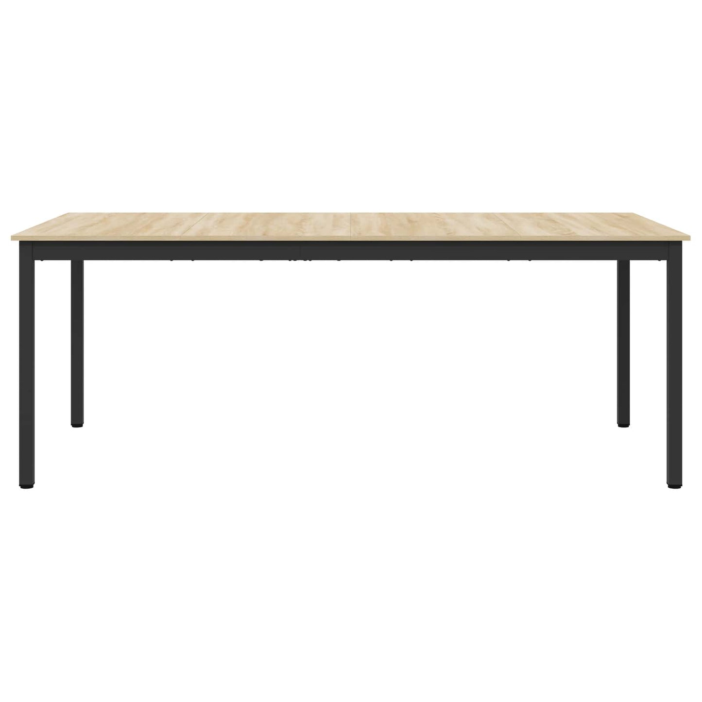 Eettafels 2 pcs 200 x 100 x 75 cm Bewerkt hout is nu te koop bij PeponiXL, paradijselijk wonen!