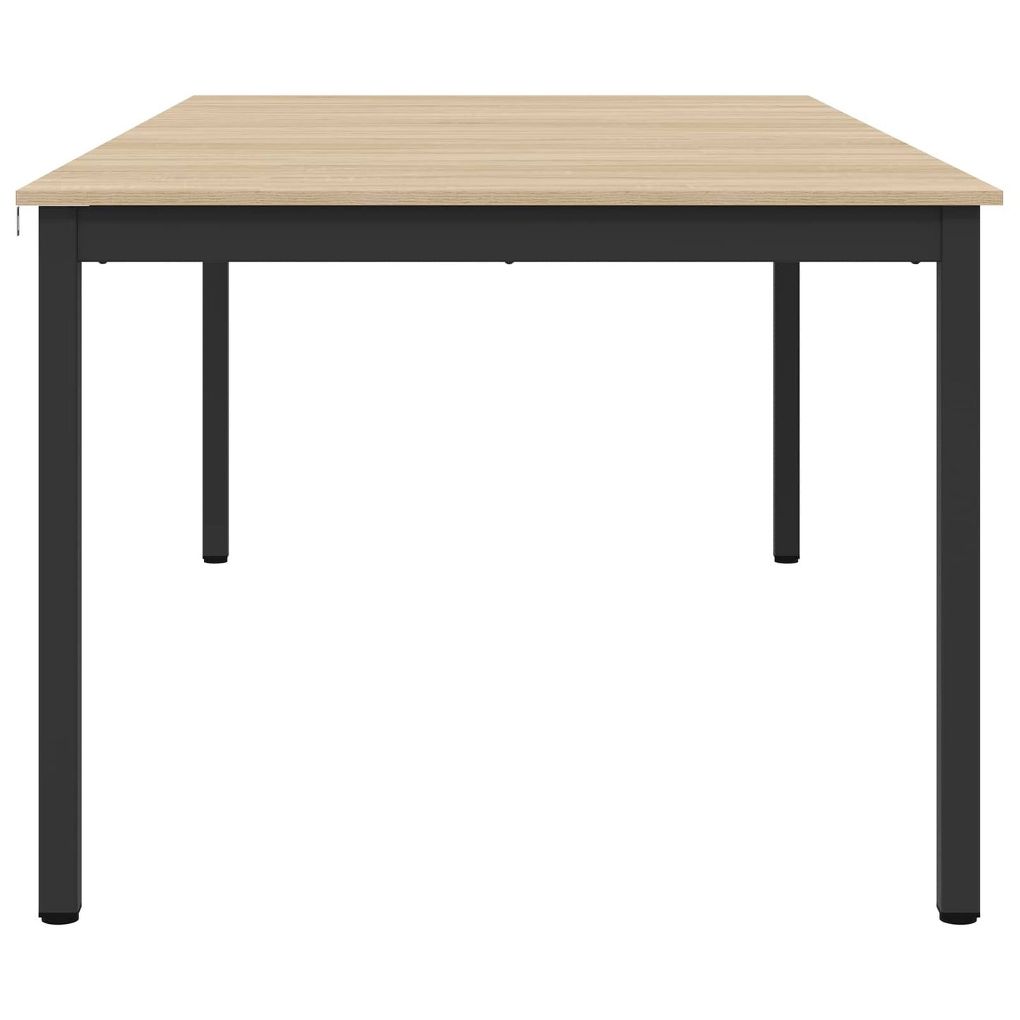 Eettafels 2 pcs 200 x 100 x 75 cm Bewerkt hout is nu te koop bij PeponiXL, paradijselijk wonen!