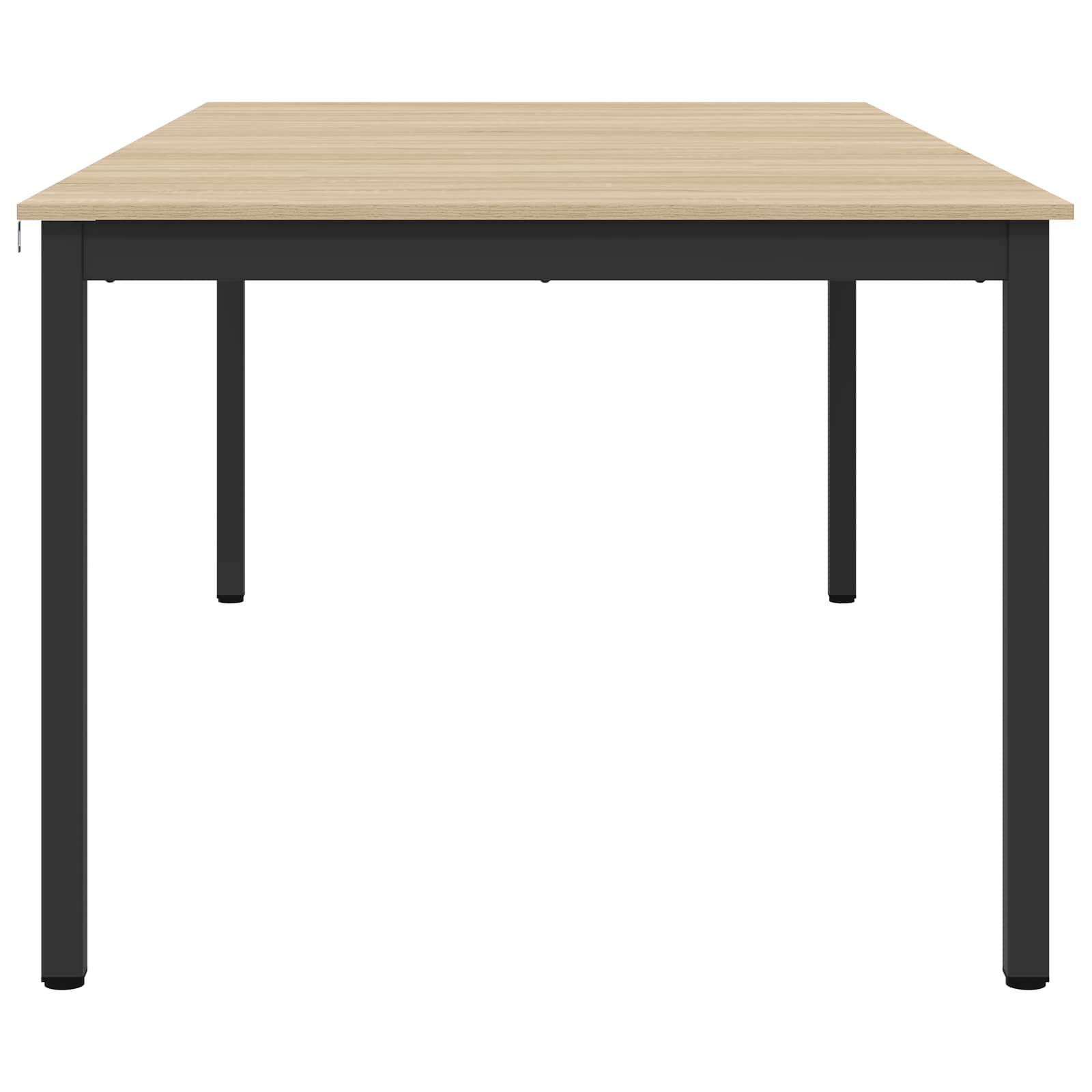 Eettafels 2 pcs 200 x 100 x 75 cm Bewerkt hout is nu te koop bij PeponiXL, paradijselijk wonen!