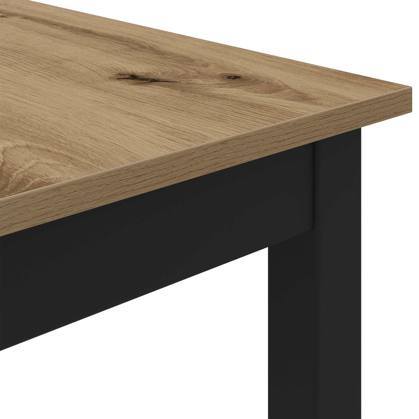 Eettafels 2 pcs 200 x 100 x 75 cm Bewerkt hout is nu te koop bij PeponiXL, paradijselijk wonen!