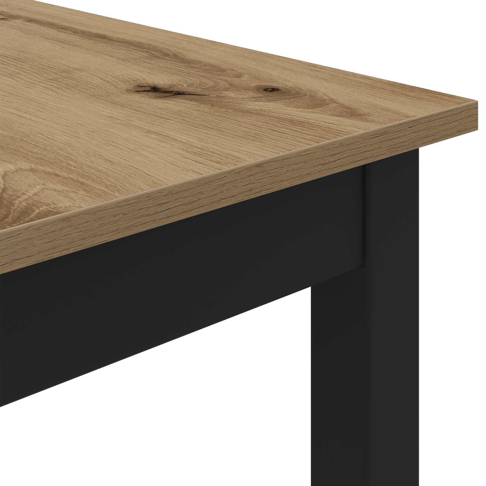 Eettafels 2 pcs 200 x 100 x 75 cm Bewerkt hout is nu te koop bij PeponiXL, paradijselijk wonen!