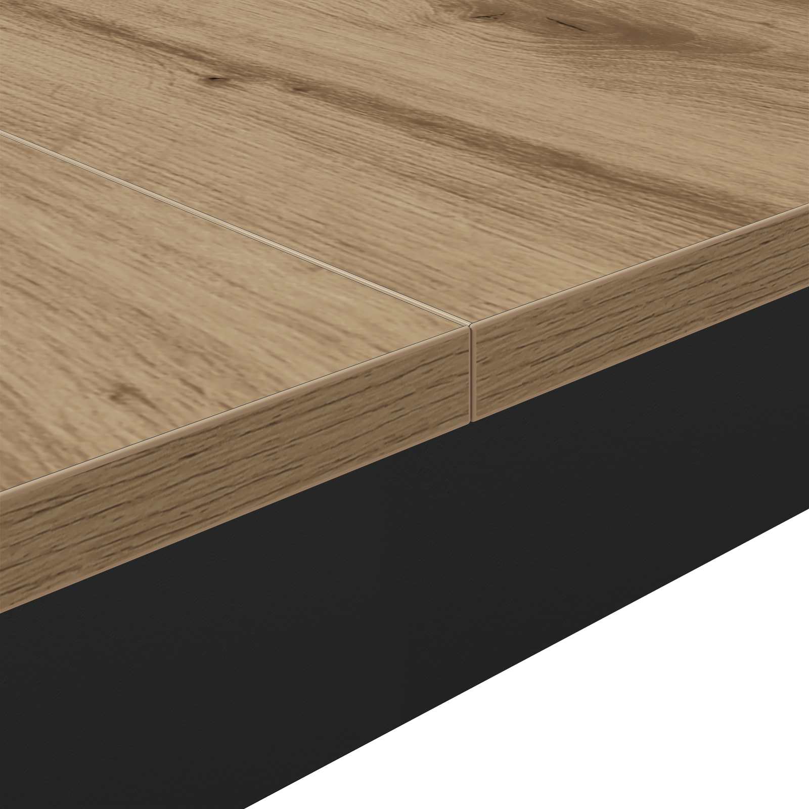 Eettafels 2 pcs 200 x 100 x 75 cm Bewerkt hout is nu te koop bij PeponiXL, paradijselijk wonen!