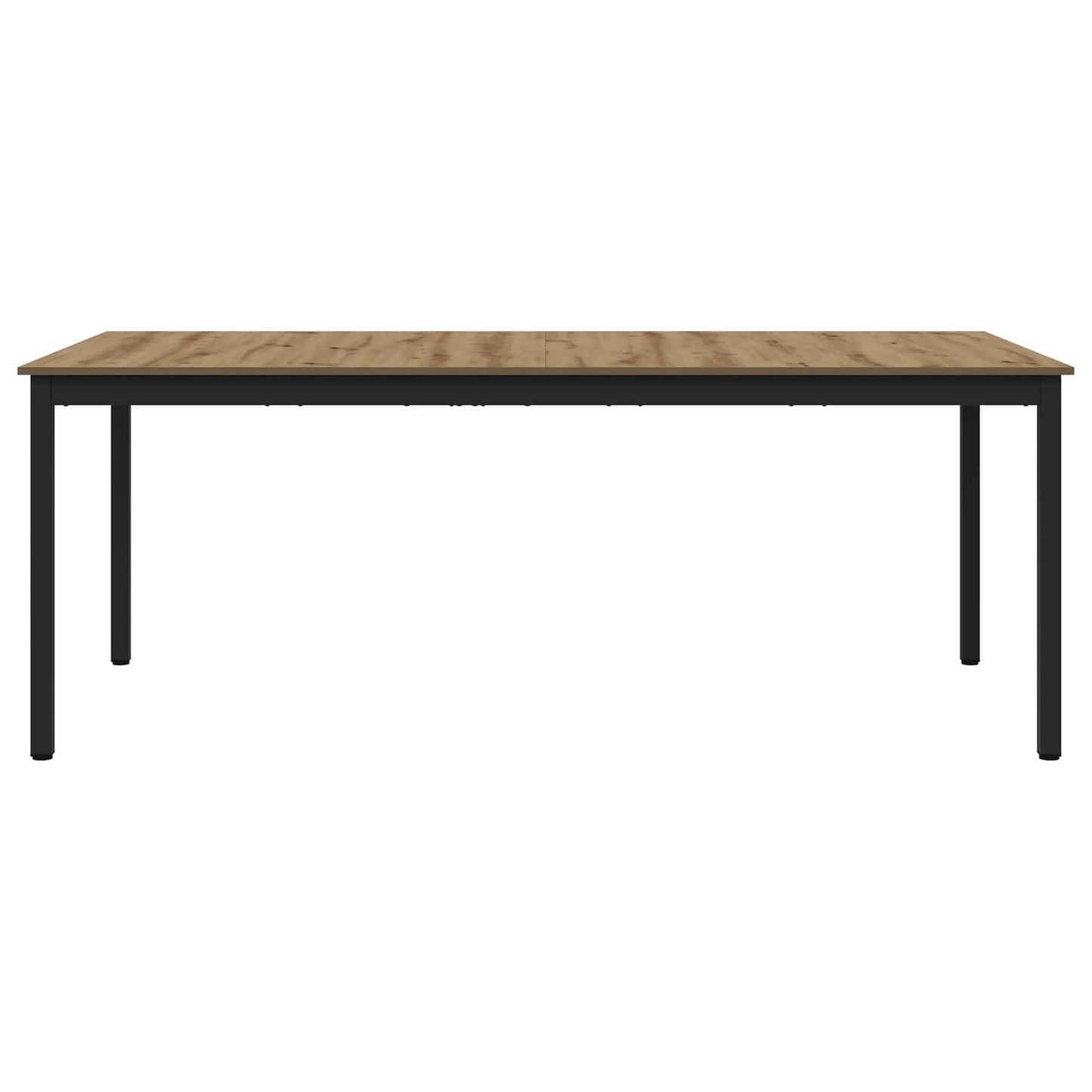 Eettafels 2 pcs 200 x 100 x 75 cm Bewerkt hout is nu te koop bij PeponiXL, paradijselijk wonen!