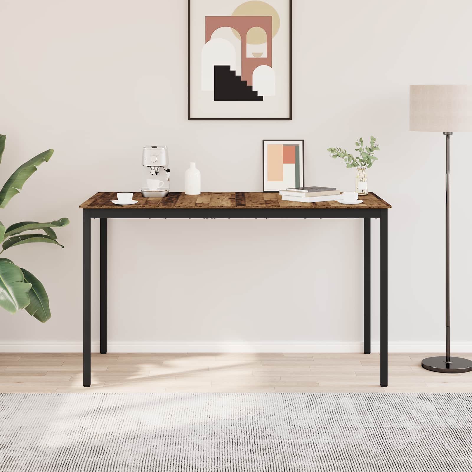 Staande Bartafel Bewerkt hout is nu te koop bij PeponiXL, paradijselijk wonen!