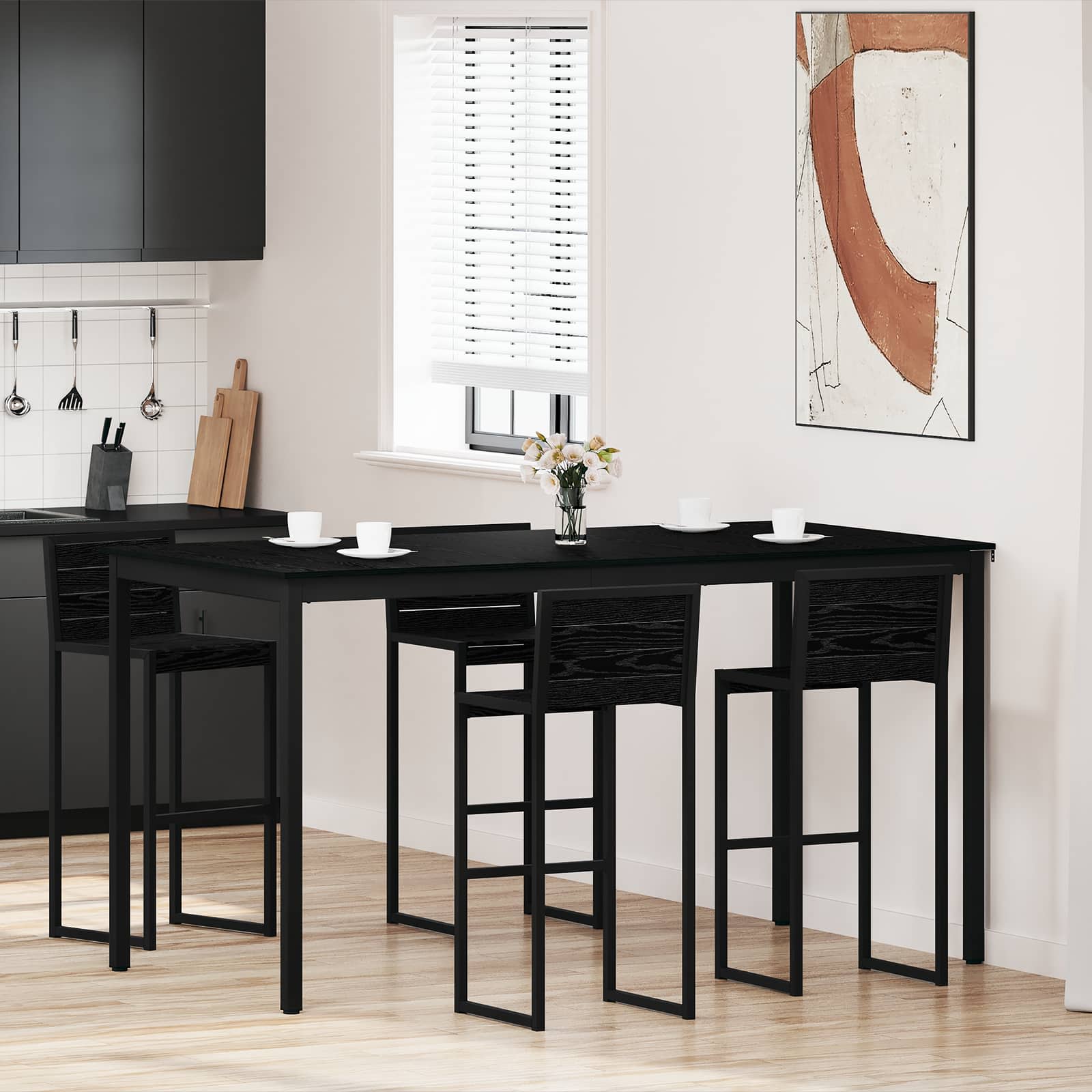 Staande Bartafel Bewerkt hout is nu te koop bij PeponiXL, paradijselijk wonen!