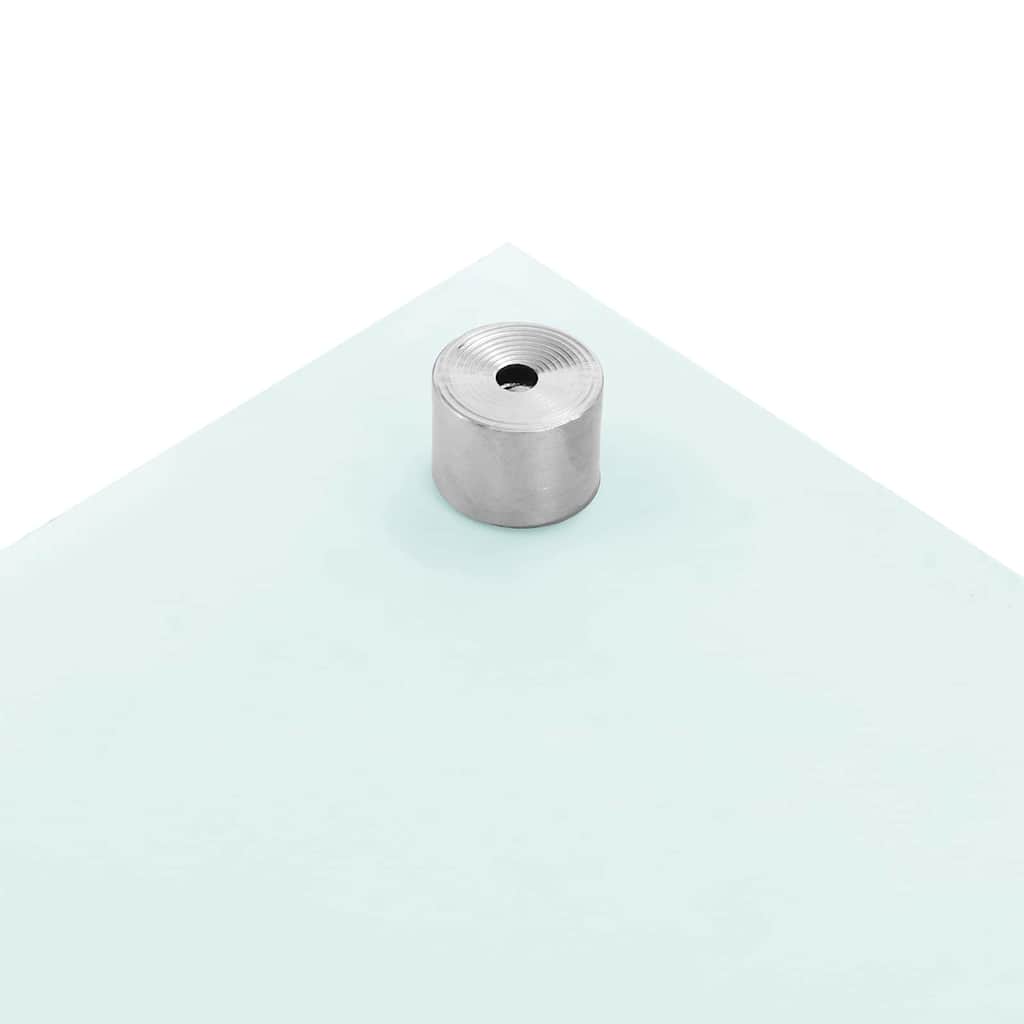 Keukenachterwand 2 pcs Wit 90 x 40 cm gehard glas is nu te koop bij PeponiXL, paradijselijk wonen!