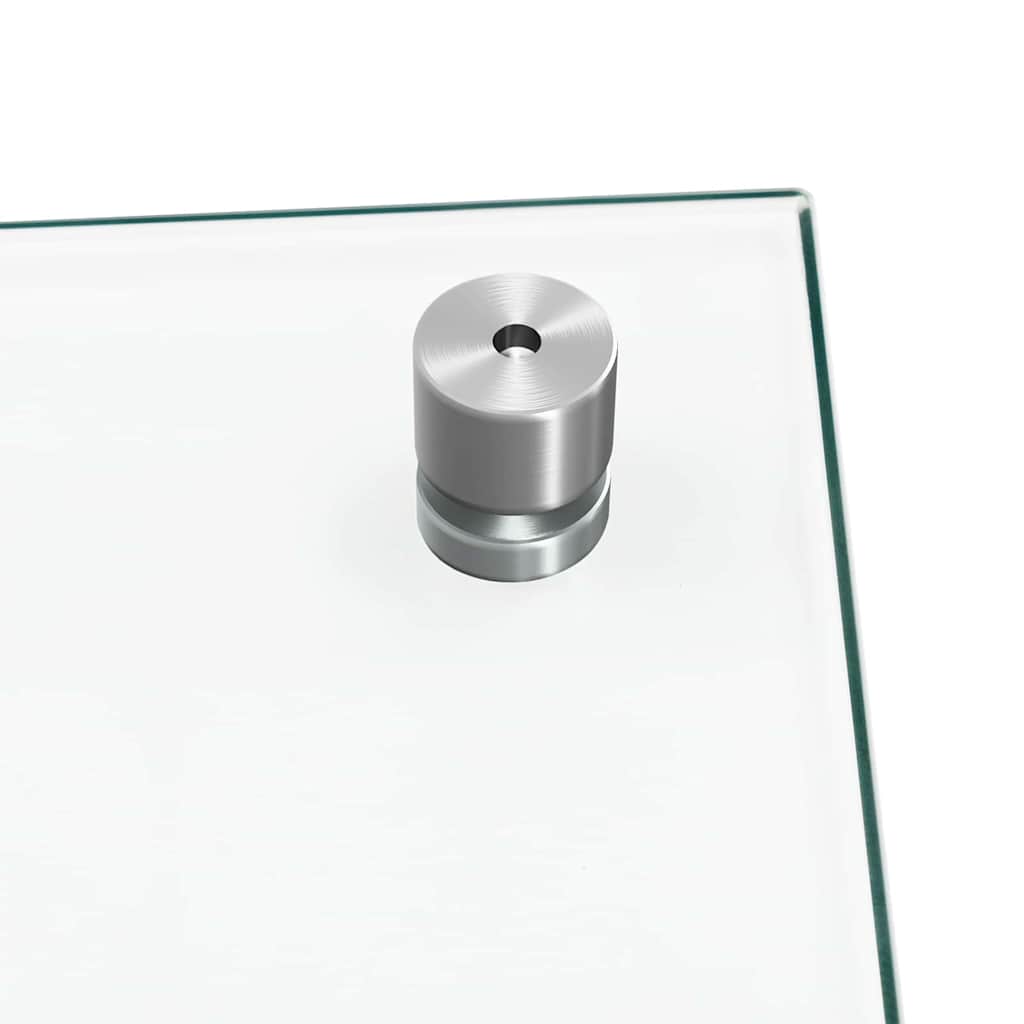 Keuken Spatscherm 2 pcs Doorzichtig 90 x 50 cm gehard glas is nu te koop bij PeponiXL, paradijselijk wonen!