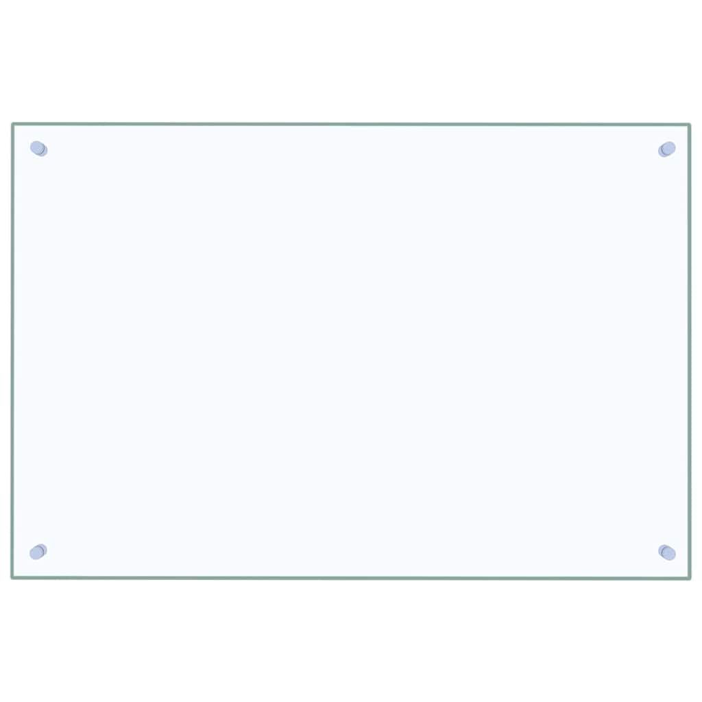 Keukenachterwand 2 pcs Doorzichtig 90 x 60 cm gehard glas is nu te koop bij PeponiXL, paradijselijk wonen!