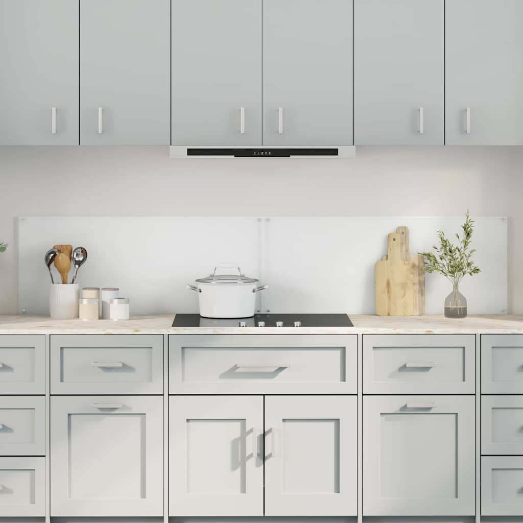 Keukenachterwand 2 pcs Doorzichtig 100 x 40 cm gehard glas is nu te koop bij PeponiXL, paradijselijk wonen!
