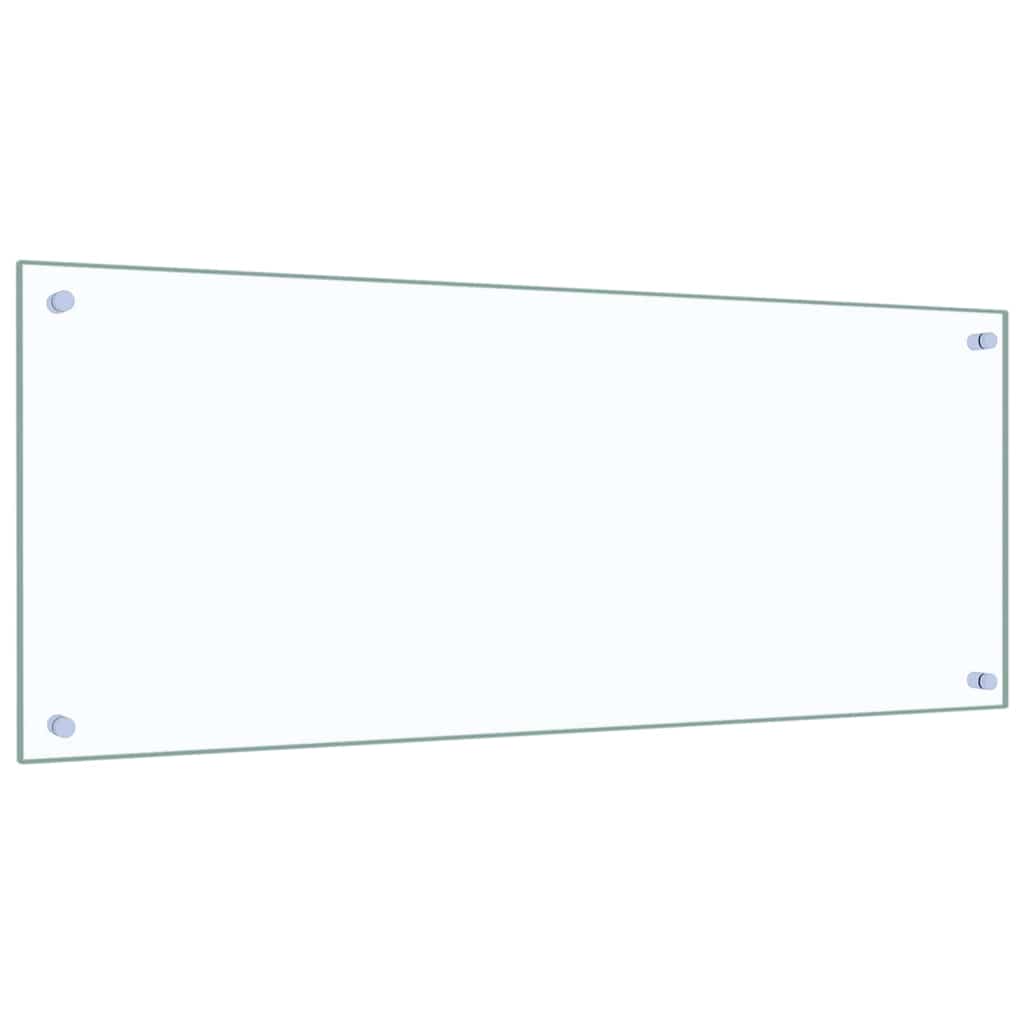 Keukenachterwand 2 pcs Doorzichtig 100 x 40 cm gehard glas is nu te koop bij PeponiXL, paradijselijk wonen!