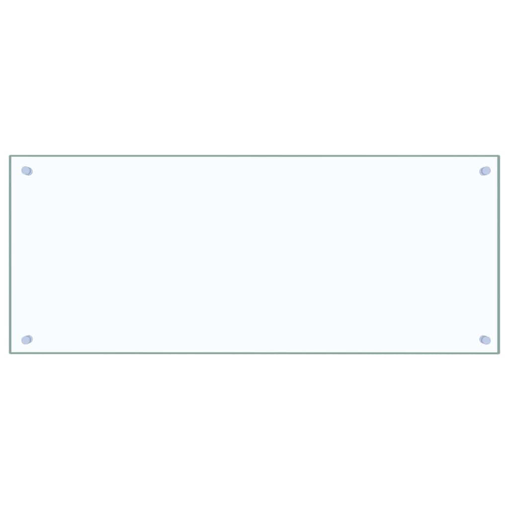 Keukenachterwand 2 pcs Doorzichtig 100 x 40 cm gehard glas is nu te koop bij PeponiXL, paradijselijk wonen!