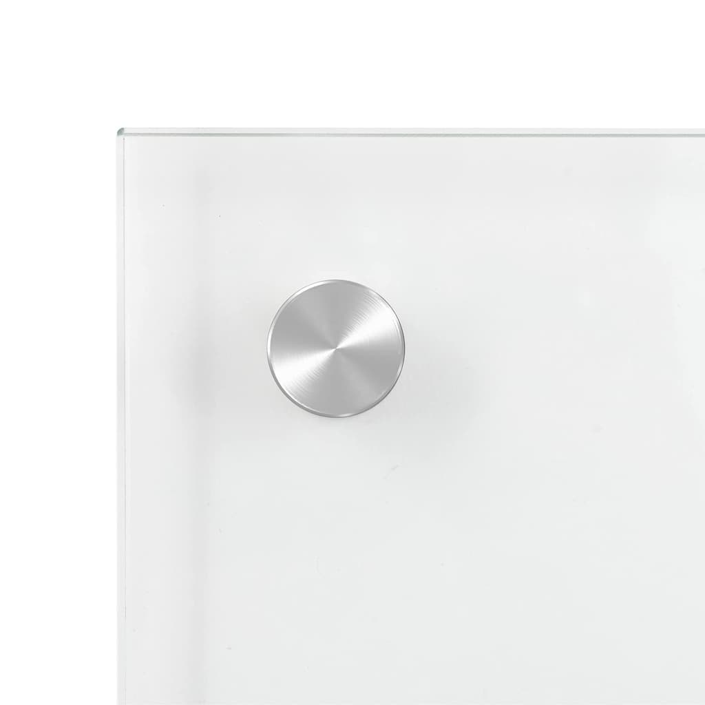 Keuken Spatscherm 2 pcs Doorzichtig 100 x 50 cm gehard glas is nu te koop bij PeponiXL, paradijselijk wonen!