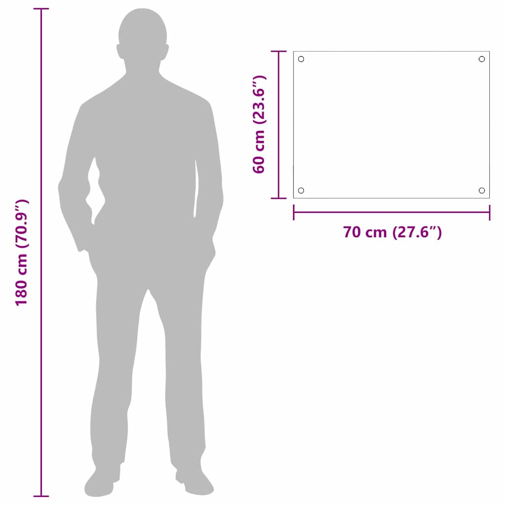 Keuken Achterwand 2 pcs Geel 70 x 60 cm gehard glas is nu te koop bij PeponiXL, paradijselijk wonen!