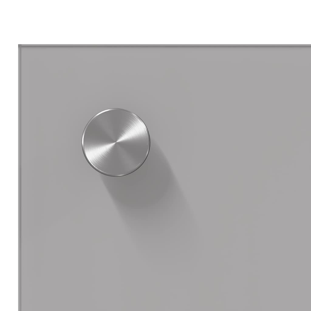 Keukenachterwand 2 pcs Lichtgrijs 110 x 40 cm gehard glas is nu te koop bij PeponiXL, paradijselijk wonen!