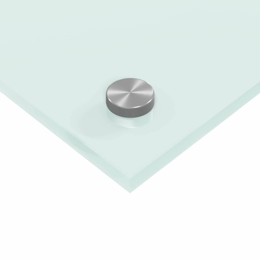 Keuken Achterwand 2 pcs Wit 70 x 40 cm gehard glas is nu te koop bij PeponiXL, paradijselijk wonen!