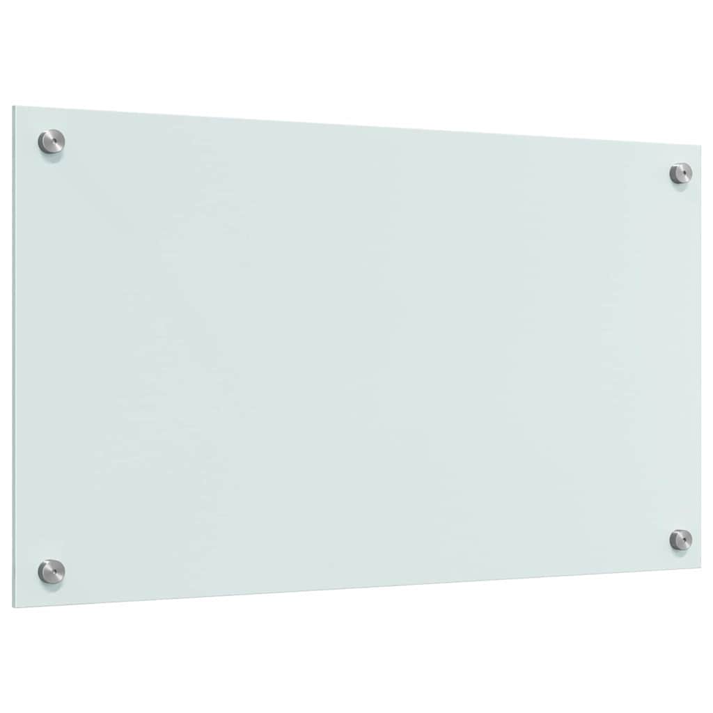 Keuken Achterwand 2 pcs Wit 70 x 40 cm gehard glas is nu te koop bij PeponiXL, paradijselijk wonen!