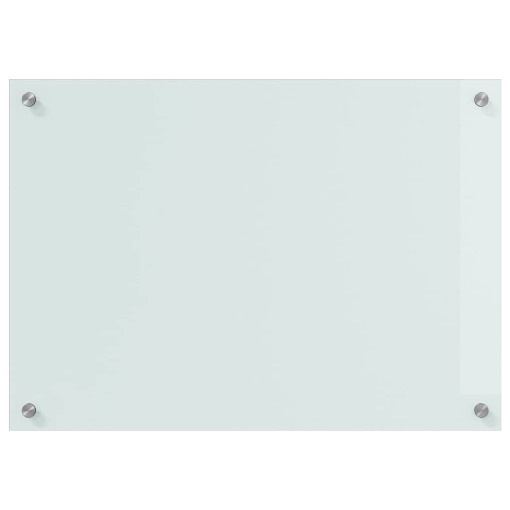 Keukenachterwand 2 pcs Wit 70 x 50 cm gehard glas is nu te koop bij PeponiXL, paradijselijk wonen!