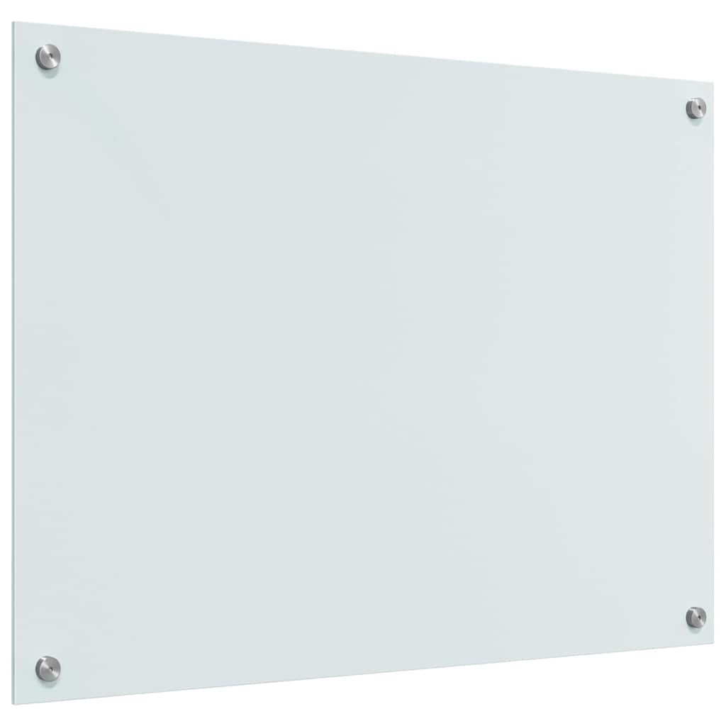 Keukenachterwand 2 pcs Wit 80 x 60 cm gehard glas is nu te koop bij PeponiXL, paradijselijk wonen!