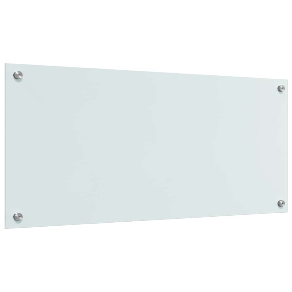Keukenachterwand 2 pcs Wit 90 x 40 cm gehard glas is nu te koop bij PeponiXL, paradijselijk wonen!