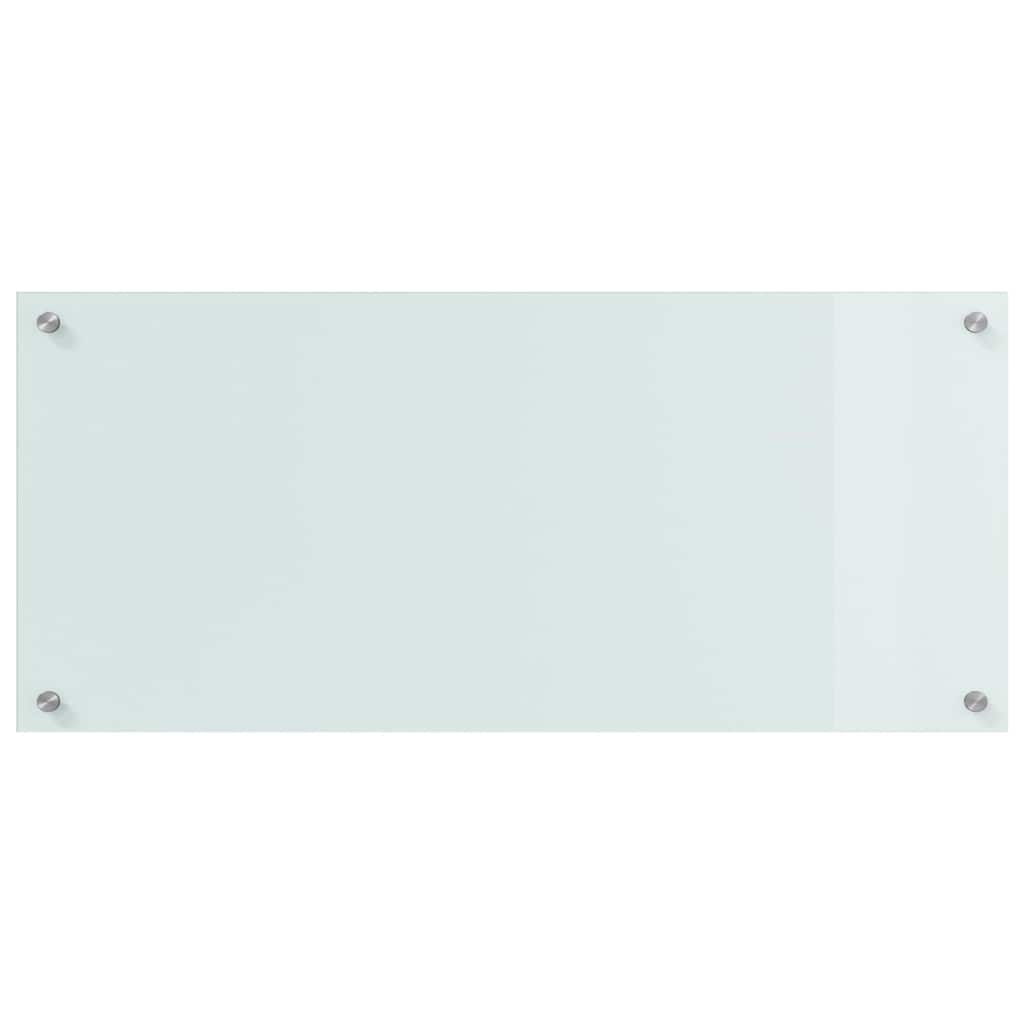 Keukenachterwand 2 pcs Wit 90 x 40 cm gehard glas is nu te koop bij PeponiXL, paradijselijk wonen!