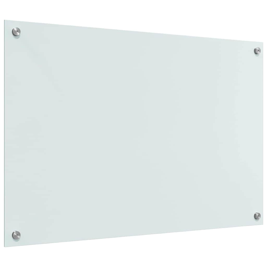 Keukenachterwand 2 pcs Wit 90 x 60 cm gehard glas is nu te koop bij PeponiXL, paradijselijk wonen!