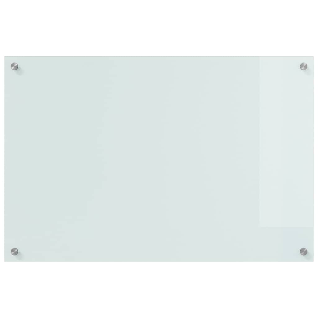 Keukenachterwand 2 pcs Wit 90 x 60 cm gehard glas is nu te koop bij PeponiXL, paradijselijk wonen!