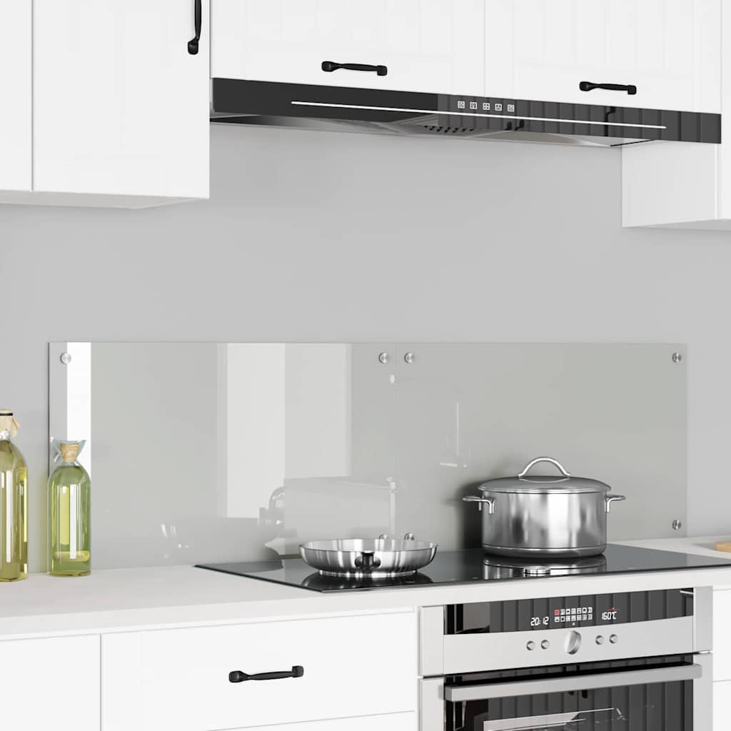 Keukenachterwand 2 pcs Doorzichtig 70 x 40 cm gehard glas is nu te koop bij PeponiXL, paradijselijk wonen!