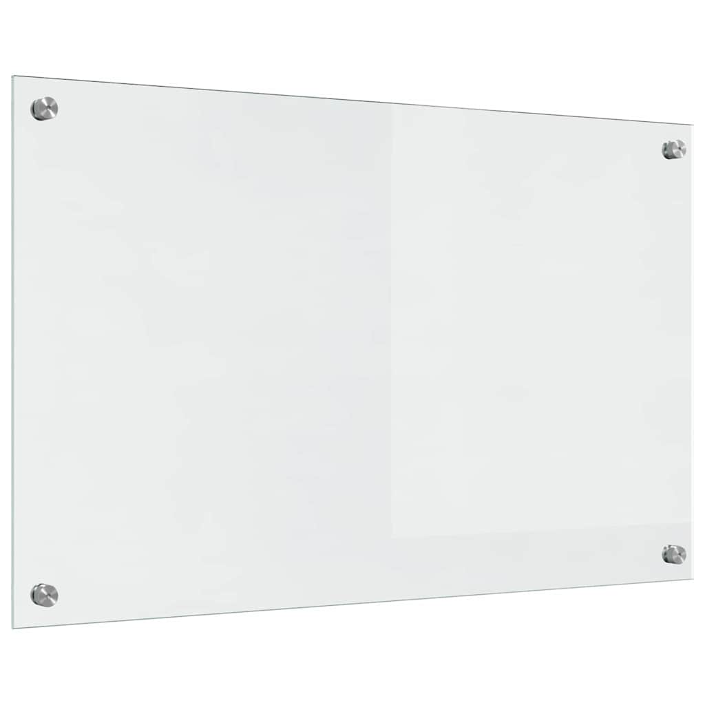 Keukenachterwand 2 pcs Doorzichtig 80 x 50 cm gehard glas is nu te koop bij PeponiXL, paradijselijk wonen!