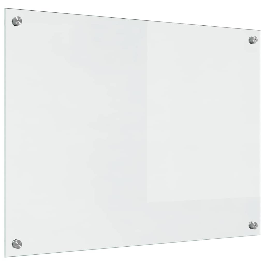 Keukenachterwand 2 pcs Doorzichtig 80 x 60 cm gehard glas is nu te koop bij PeponiXL, paradijselijk wonen!