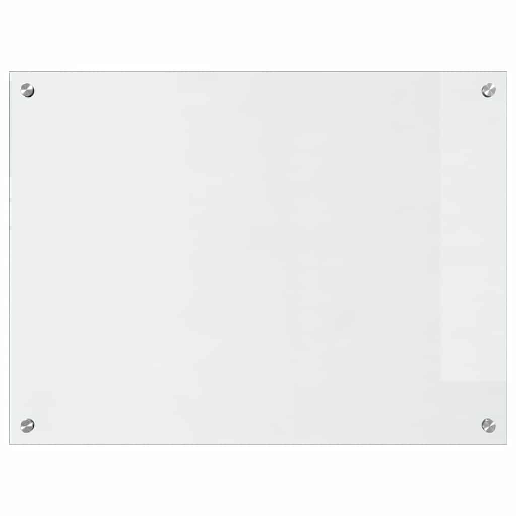 Keukenachterwand 2 pcs Doorzichtig 80 x 60 cm gehard glas is nu te koop bij PeponiXL, paradijselijk wonen!