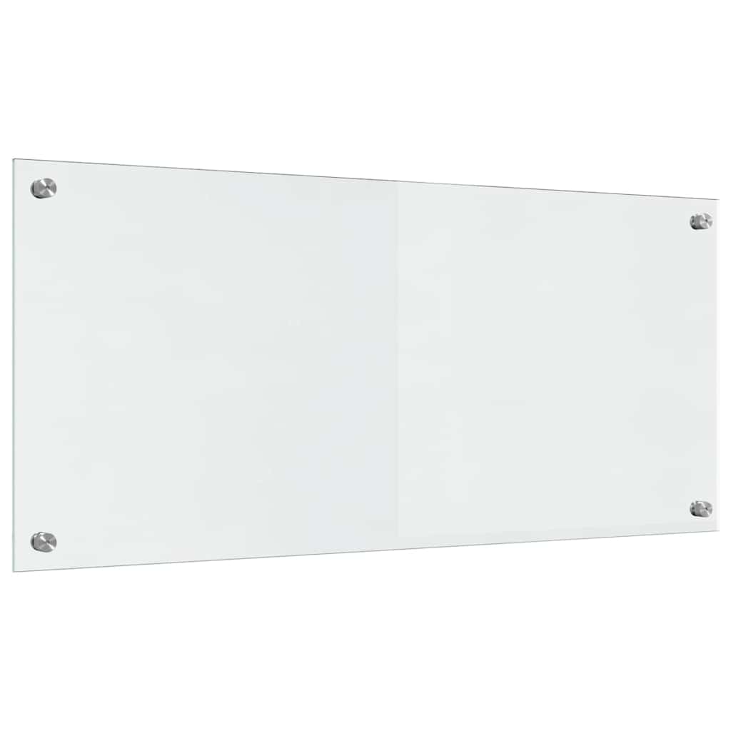 Keukenachterwand 2 pcs Doorzichtig 90 x 40 cm gehard glas is nu te koop bij PeponiXL, paradijselijk wonen!