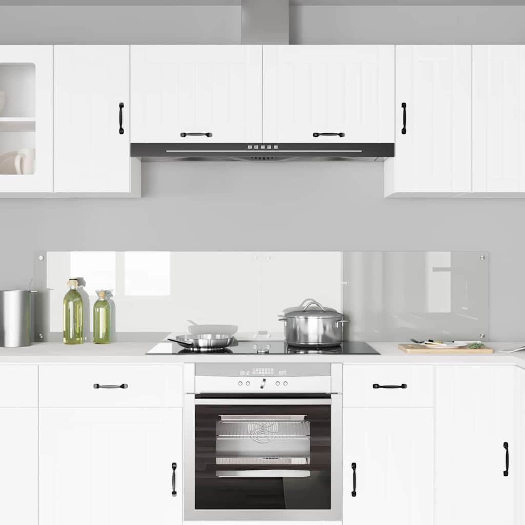 Keukenachterwand 2 pcs Doorzichtig 100 x 40 cm gehard glas is nu te koop bij PeponiXL, paradijselijk wonen!