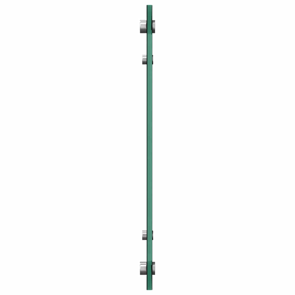 Keukenachterwand 2 pcs Zwart 70 x 40 cm gehard glas is nu te koop bij PeponiXL, paradijselijk wonen!