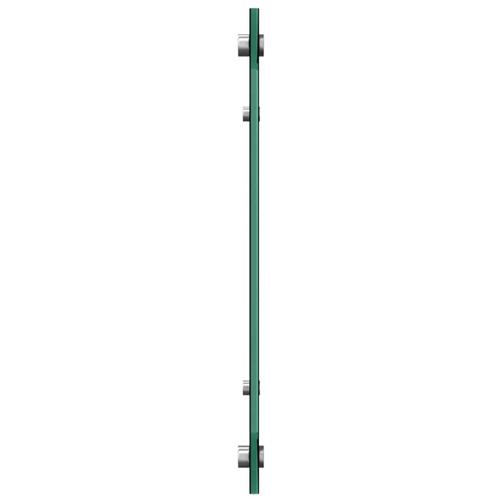 Keukenachterwand 2 pcs Zwart 100 x 40 cm gehard glas is nu te koop bij PeponiXL, paradijselijk wonen!
