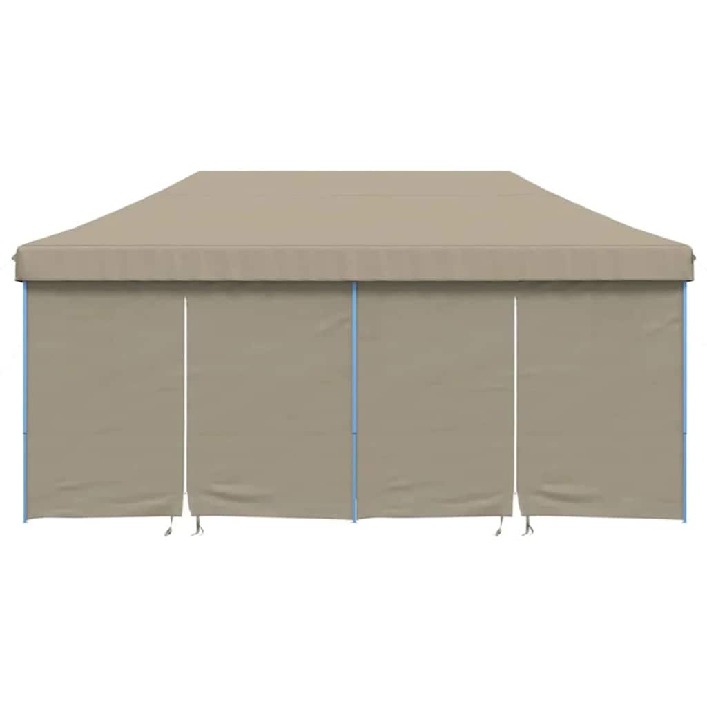Partytent Pop-up Taupe 580 x 292 x 315 cm Oxford Stof is nu te koop bij PeponiXL, paradijselijk wonen!