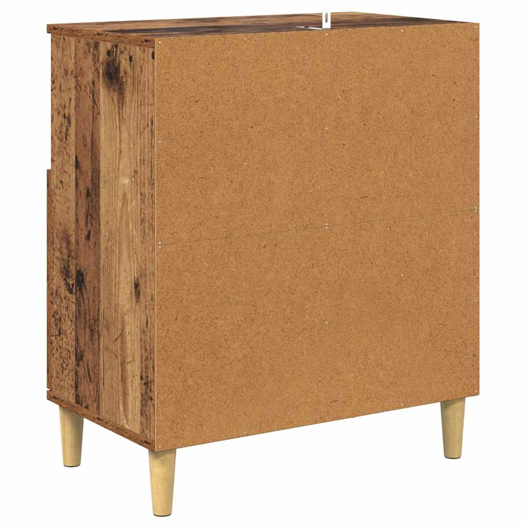 Dressoirs 2 pcs Oud Hout 60 x 35 x 70 cm Bewerkt hout is nu te koop bij PeponiXL, paradijselijk wonen!