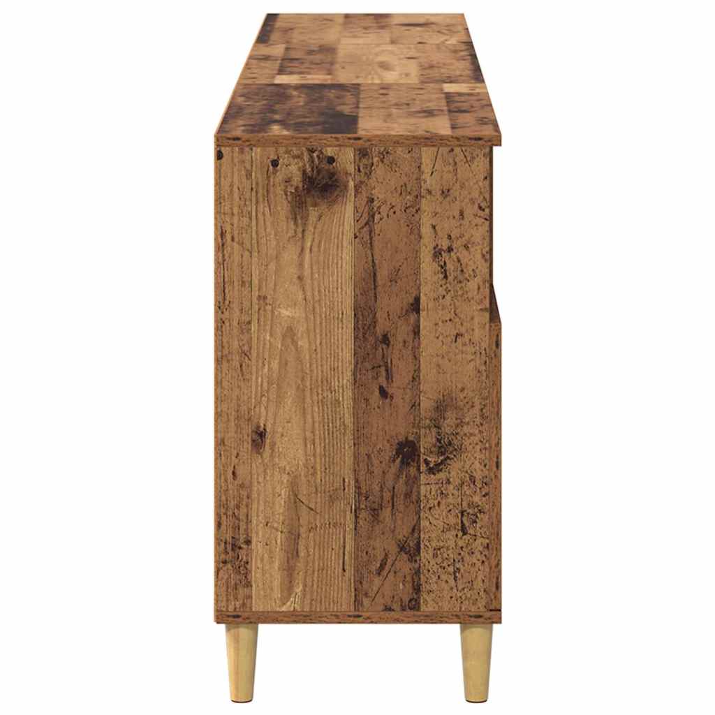 Dressoirs 3 pcs Oud Hout 60 x 35 x 70 cm Bewerkt hout is nu te koop bij PeponiXL, paradijselijk wonen!