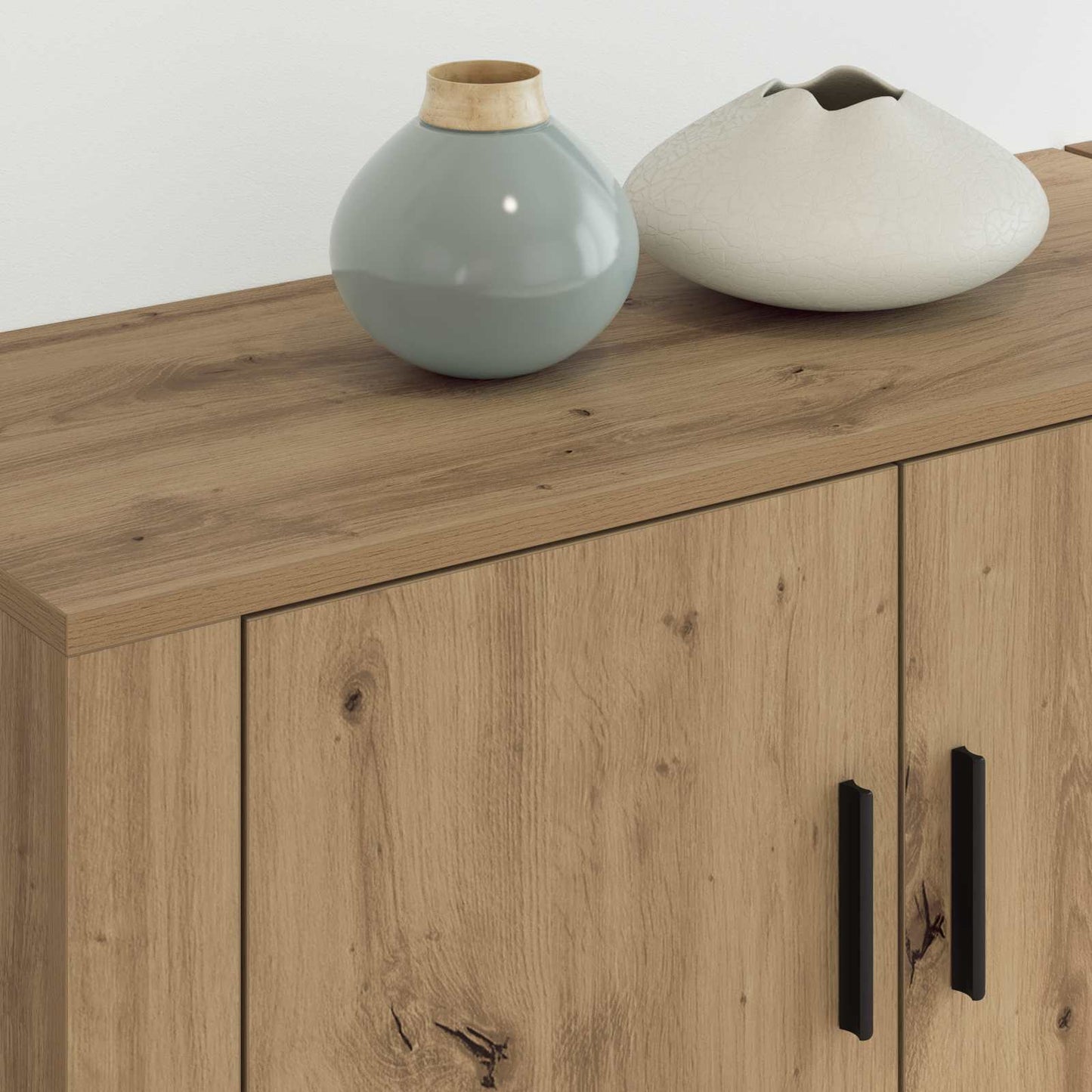 Wandtv-kast Set 2 pcs Artisan Eiken 80 x 34,5 x 40 cm is nu te koop bij PeponiXL, paradijselijk wonen!