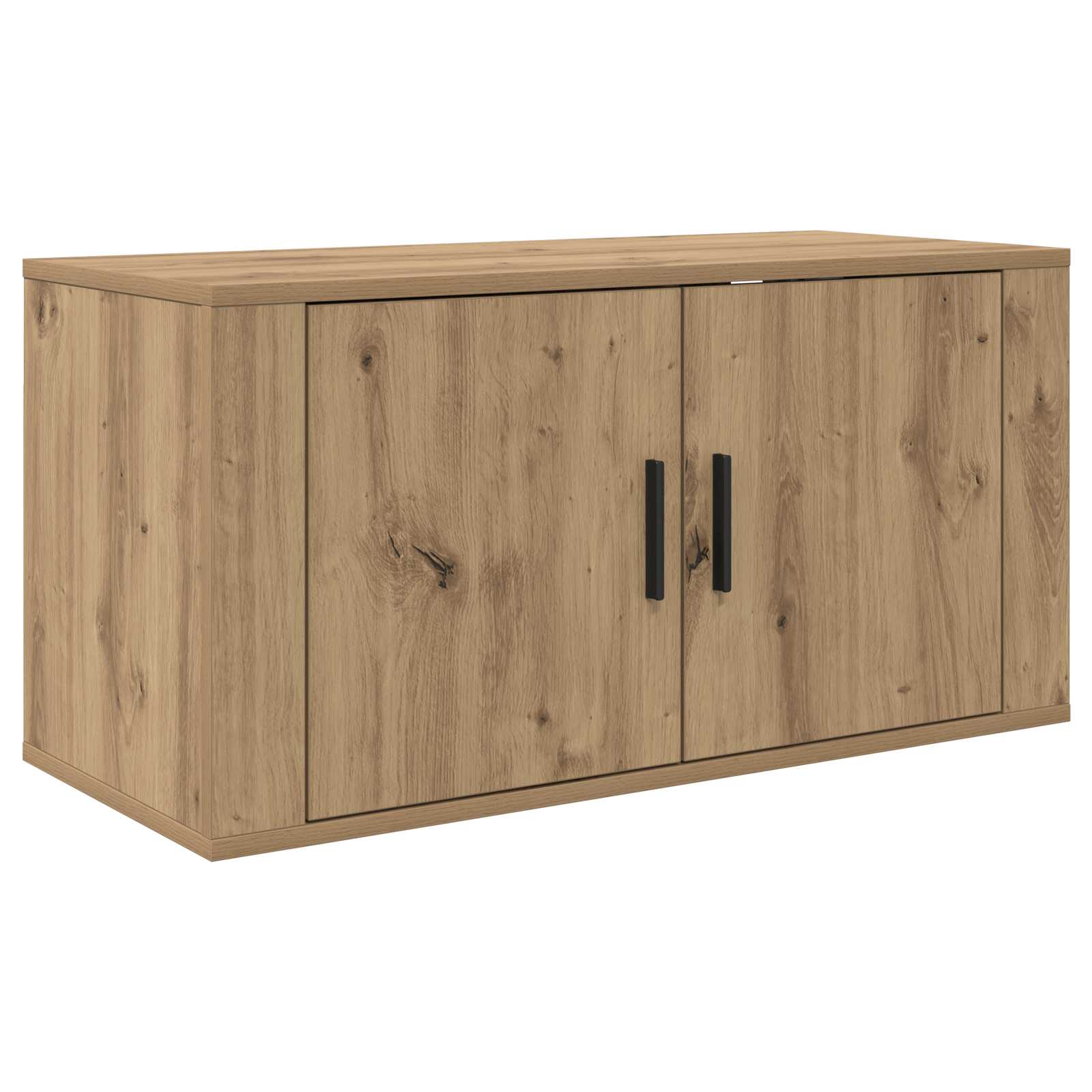 Wandtv-kast Set 2 pcs Artisan Eiken 80 x 34,5 x 40 cm is nu te koop bij PeponiXL, paradijselijk wonen!