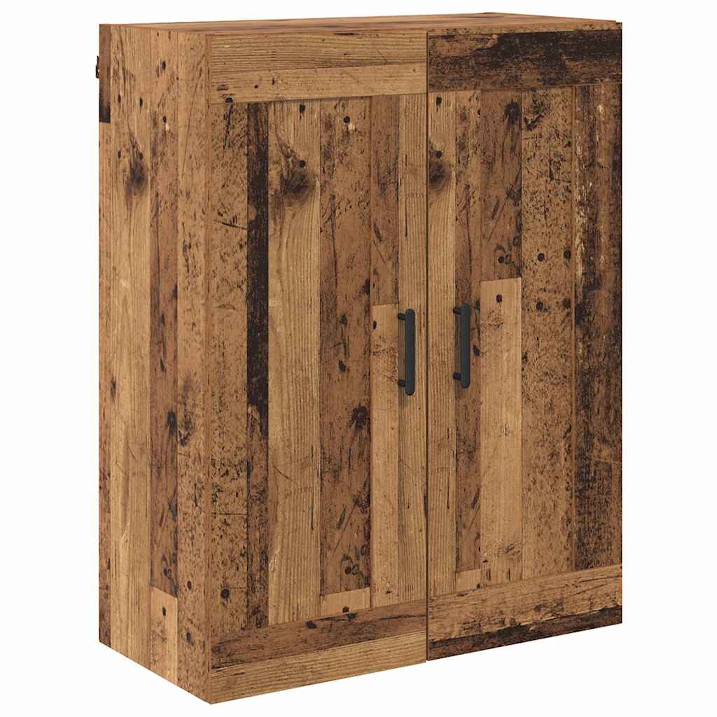 Hoge kast 2 pcs Oud Hout Bewerkt hout is nu te koop bij PeponiXL, paradijselijk wonen!