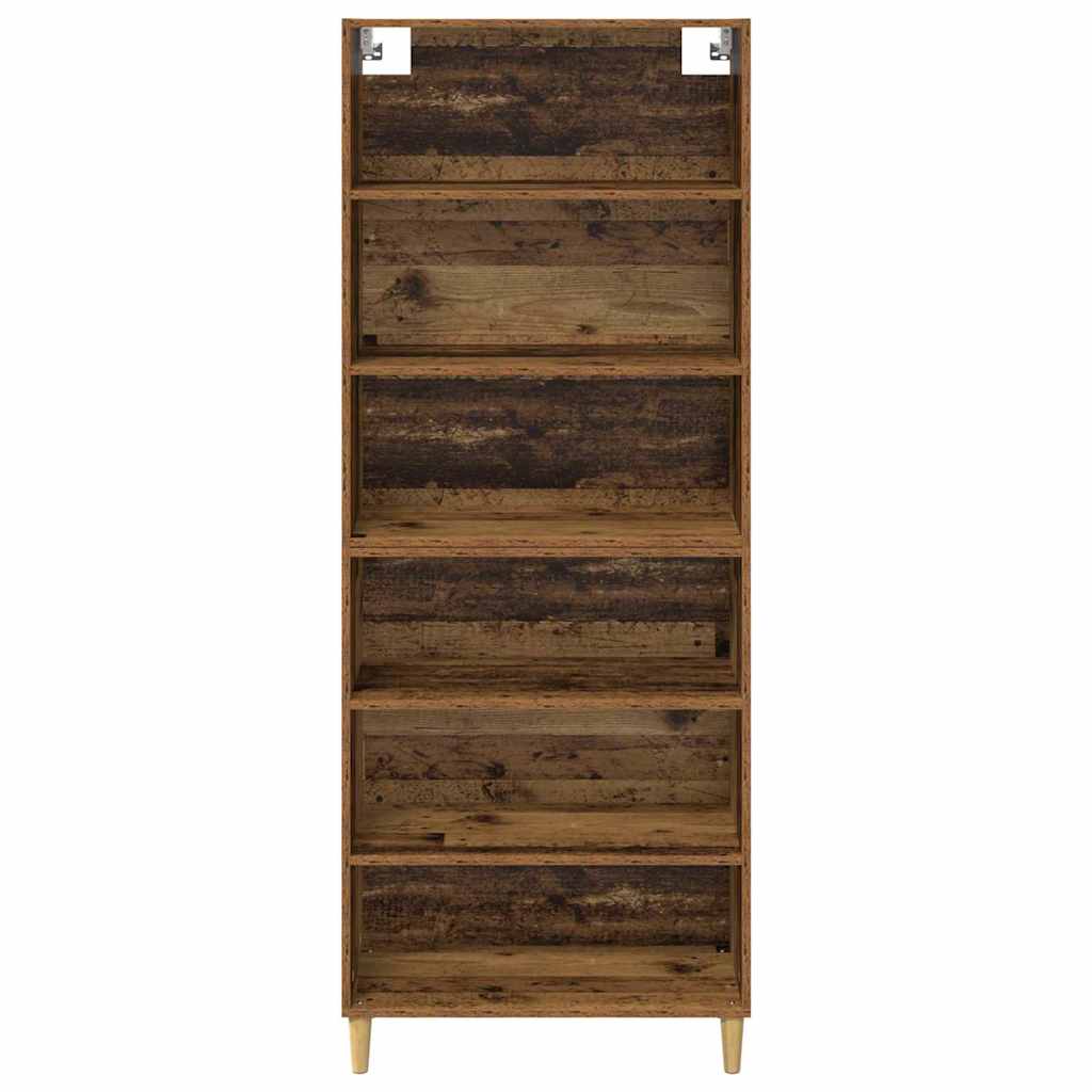 Hoge kast Oud Hout 69,5 x 32,5 x 180 cm Bewerkt hout is nu te koop bij PeponiXL, paradijselijk wonen!