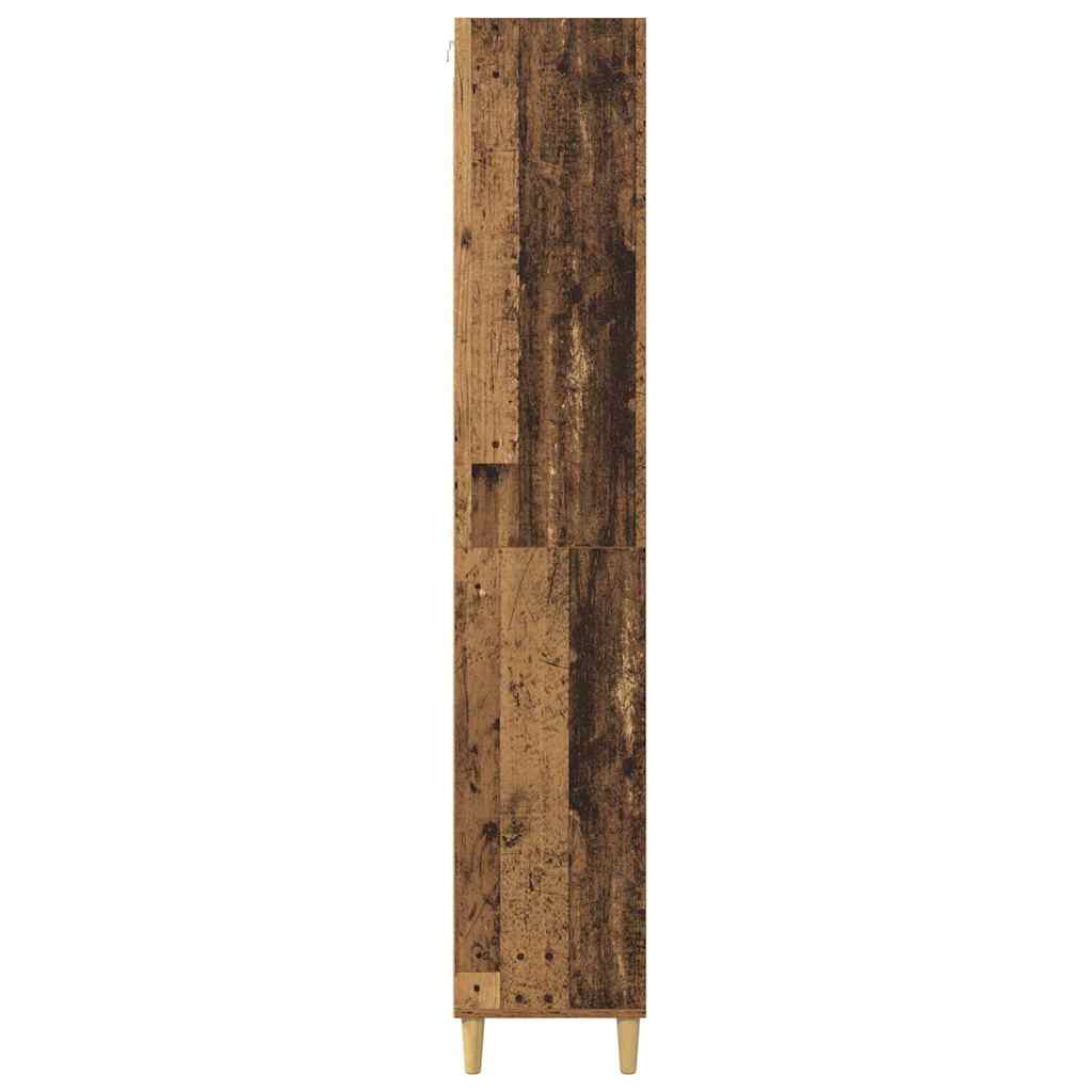 Hoge kast Oud Hout 69,5 x 32,5 x 180 cm Bewerkt hout is nu te koop bij PeponiXL, paradijselijk wonen!